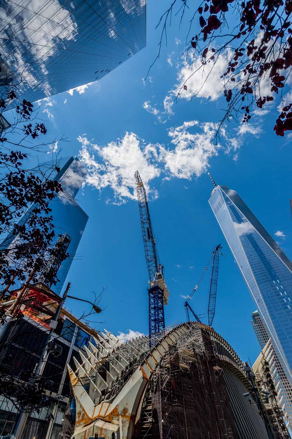 New York Sky Ground Zero