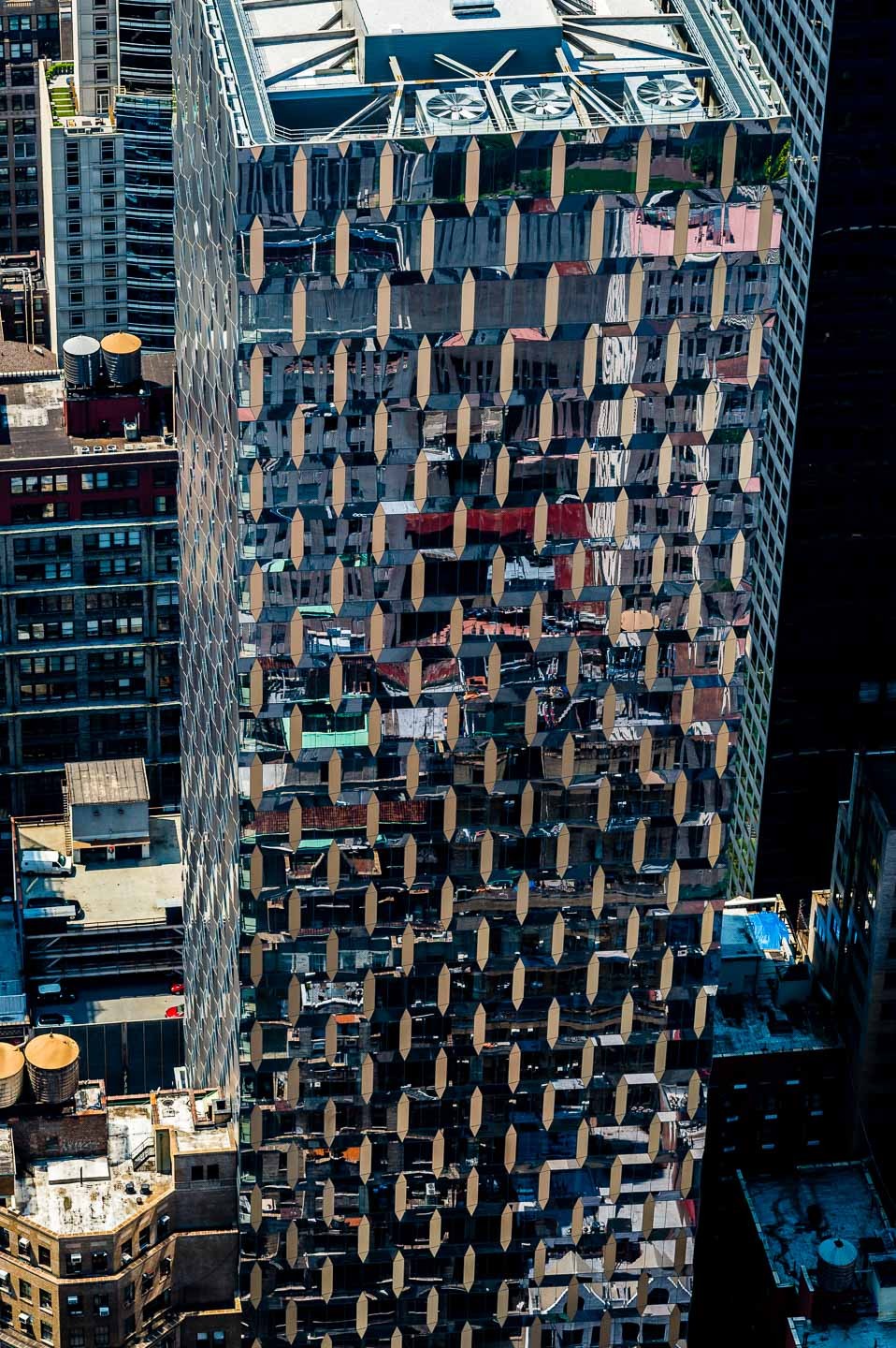 New York Reflecting Facade