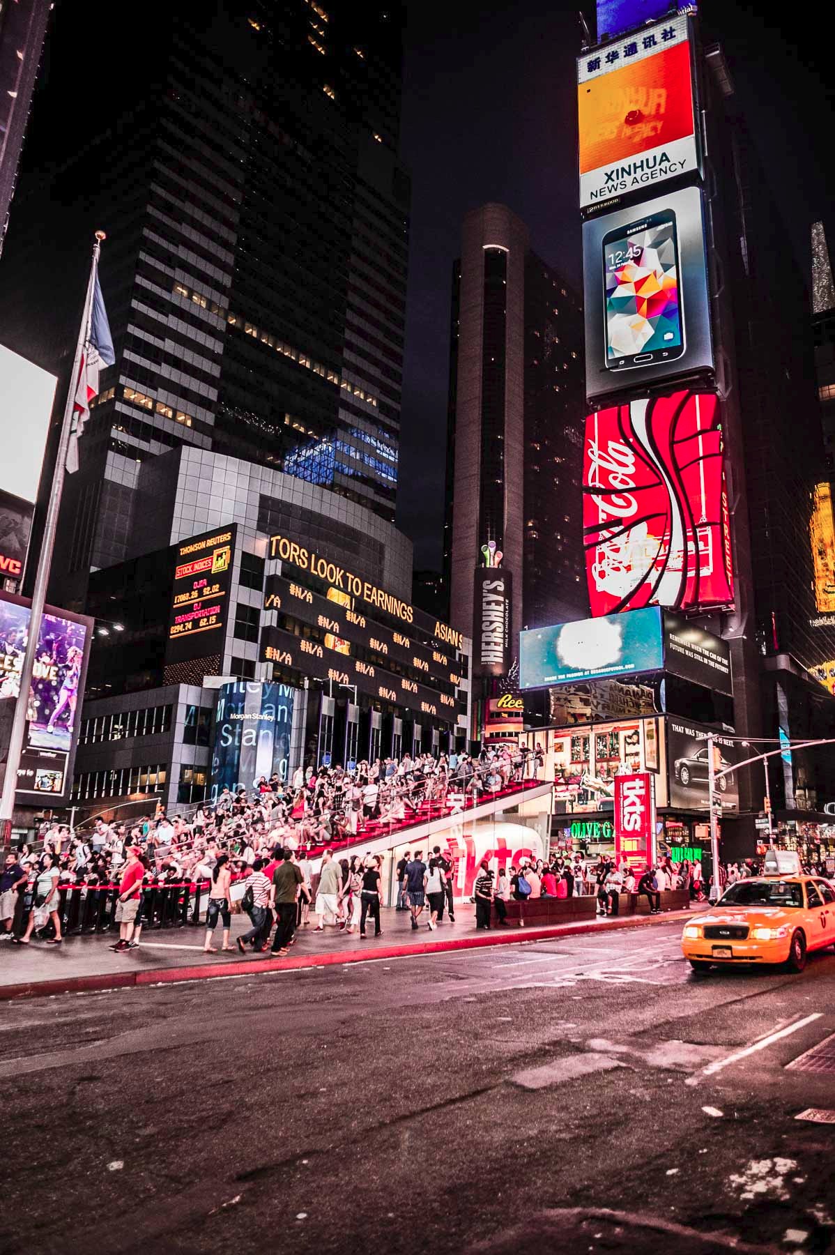 New York City at Night Times Square