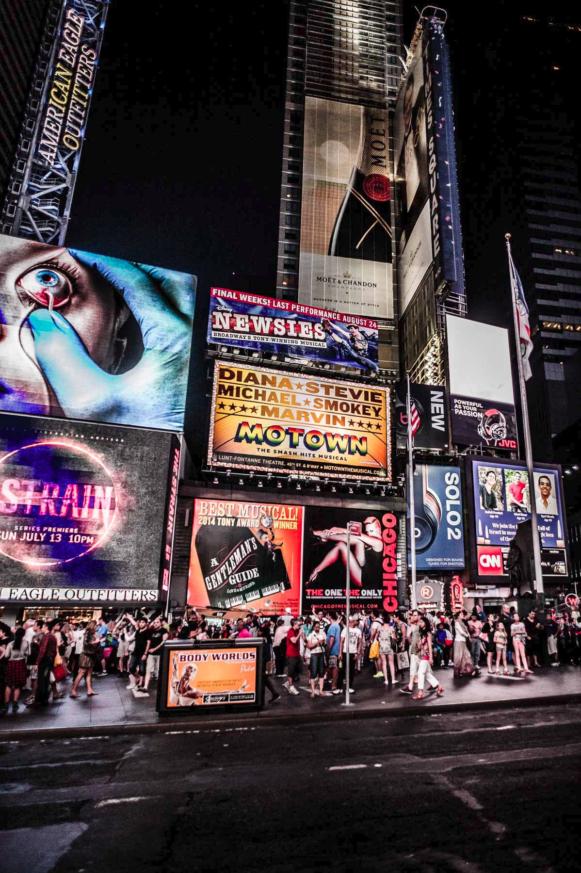 New York City at Night Times Square