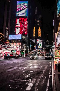 New York City at Night Times Square