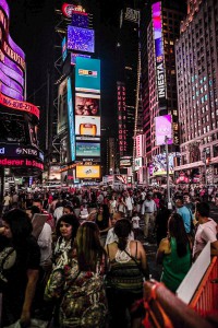 New York City at Night Times Square
